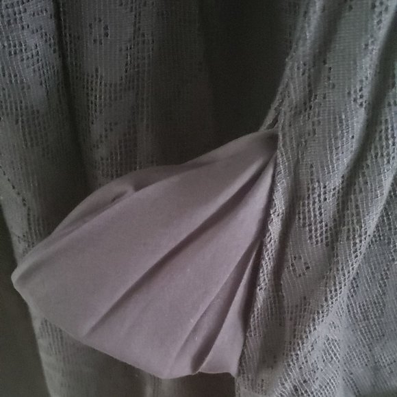 Mata Traders Blue Lace Dress Size S - Picture 7 of 7